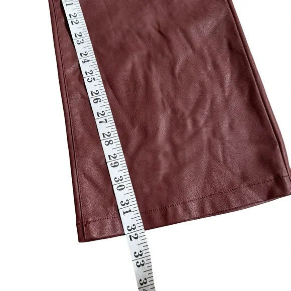 Anthropologie The Ya-Ya Vegan Leather Pant - Picture 11 of 14